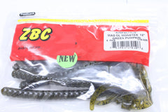 Zoom Bait Magnum Ol' Monster Worm, 12-inch tail action for big bass on heavy rigs.