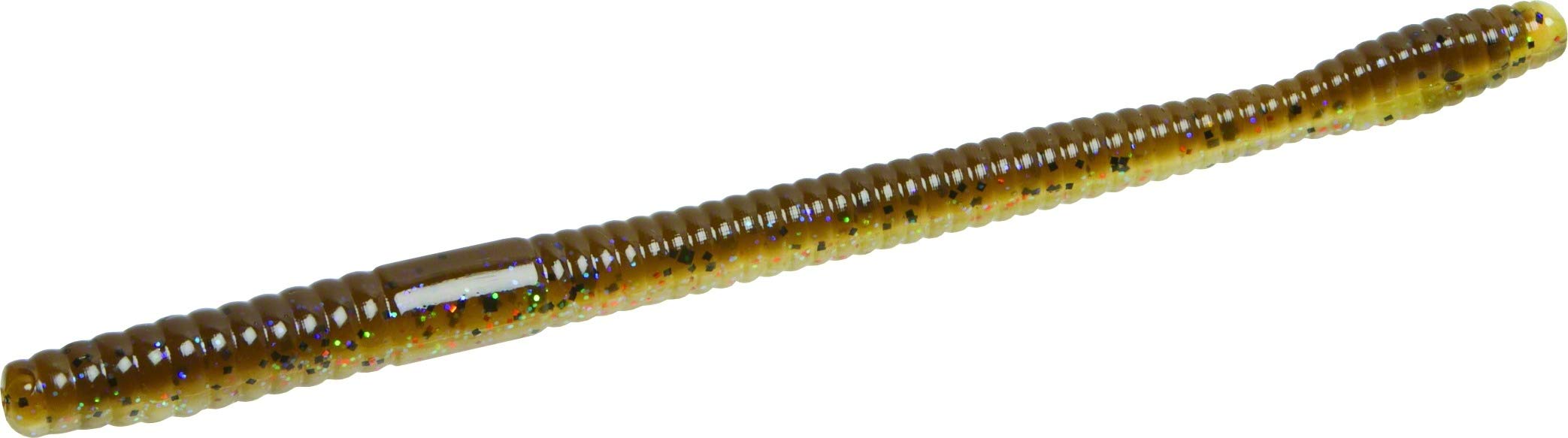 Zoom Bait Magnum Trick Worm 7-inch close-up for lifelike action in bass fishing.
