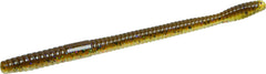 Zoom Bait Magnum Trick Worm 7-inch close-up for lifelike action in bass fishing.