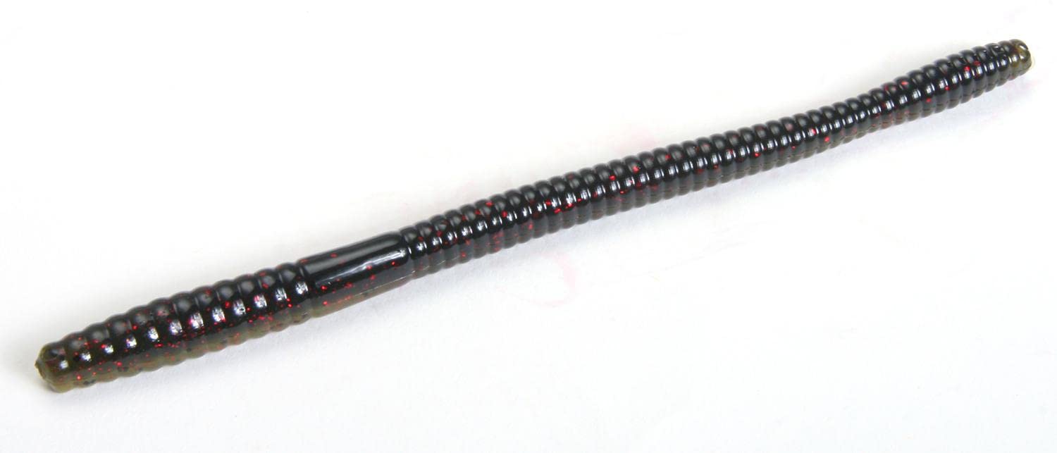 Zoom Bait Magnum Trick Worm lure close-up color detail for enticing bites.