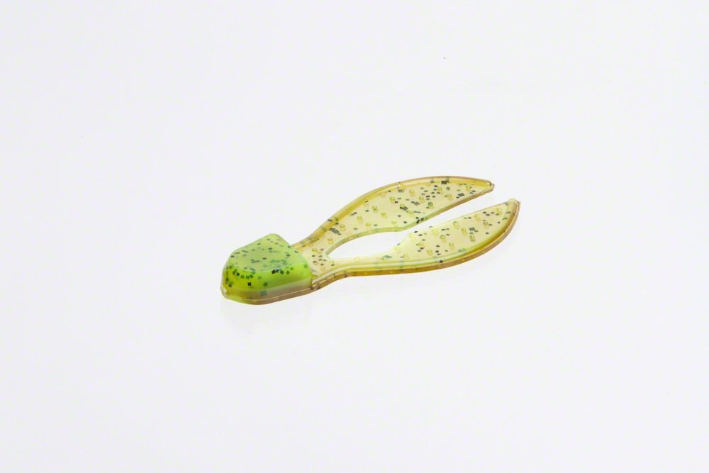 Zoom Bait Super Chunk Summer 4-Inch trailer adds action and water displacement for jigs