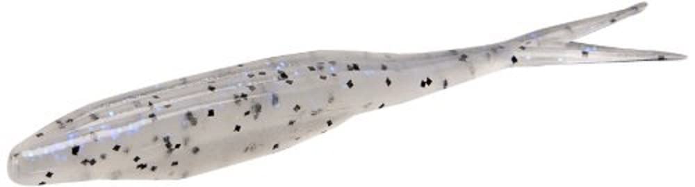 Zoom Bait Super Fluke JR Disco Violet glides for versatile bass fishing