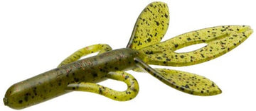 Zoom Bait Super Hog Watermelon Red 4-Inch lure ready for flips and controlled fall