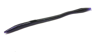 Zoom Bait Trick Worm Gooseberry angled shot highlighting buoyant action for shallow water fishing