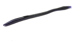 Zoom Bait Trick Worm Gooseberry on water demonstrates natural slither and salt-impregnated durability