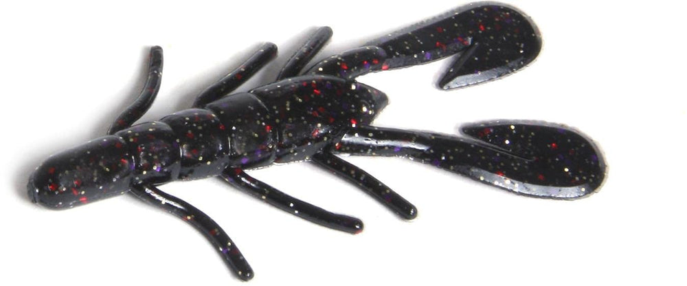 Zoom Bait Ultra-Vibe speed worm in water demonstrating surface buzz and underwater swimming