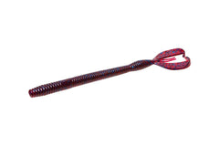 Zoom Bait Z-Craw Worm body detail showing bulk for solid hook holds