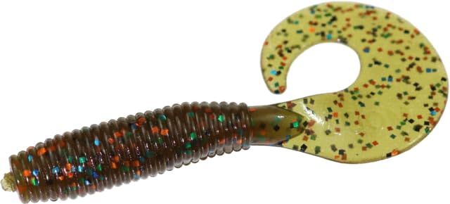 Zoom Fat Albert 3in single-tail grub, ideal bull bream lure for shallow waters