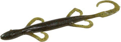 Zoom Mag Lizard 8in Green Pumpkin Blue lure for versatile freshwater fishing