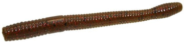 Zoom Magnum Finesse Worm 5in Green Pumpkin Red - 114202X