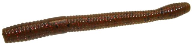 Zoom Magnum Finesse Worm 5in Green Pumpkin Red - 114202X