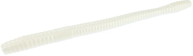 Zoom Magnum Trick Worm 7in White Pearl for bass; lifelike motion boosts strike chances.