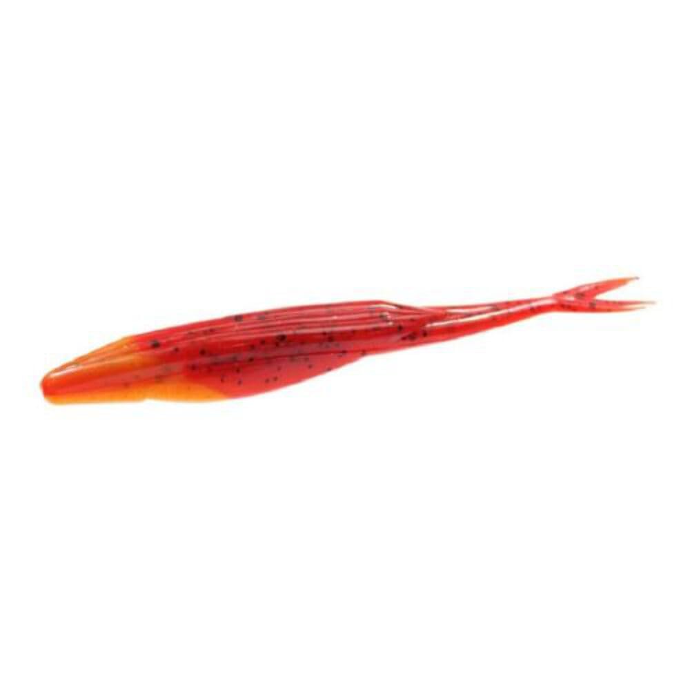 Zoom Salty Super Fluke 5.25-inch imitates shad for bass bites on the water