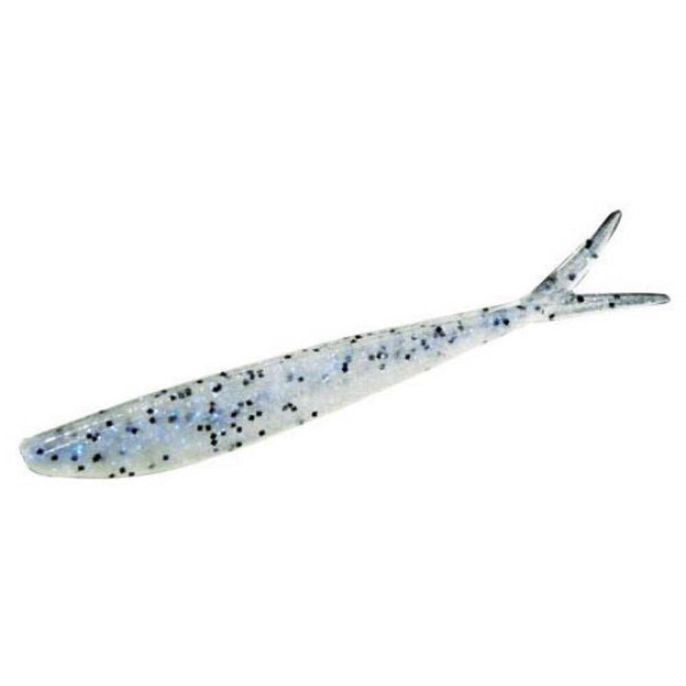 Zoom Salty Super Fluke hook slot for clean rigging and quick setup