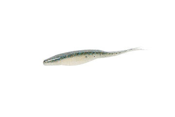 Zoom Bait Super Fluke Bluegill Flash lure in action attracts bass