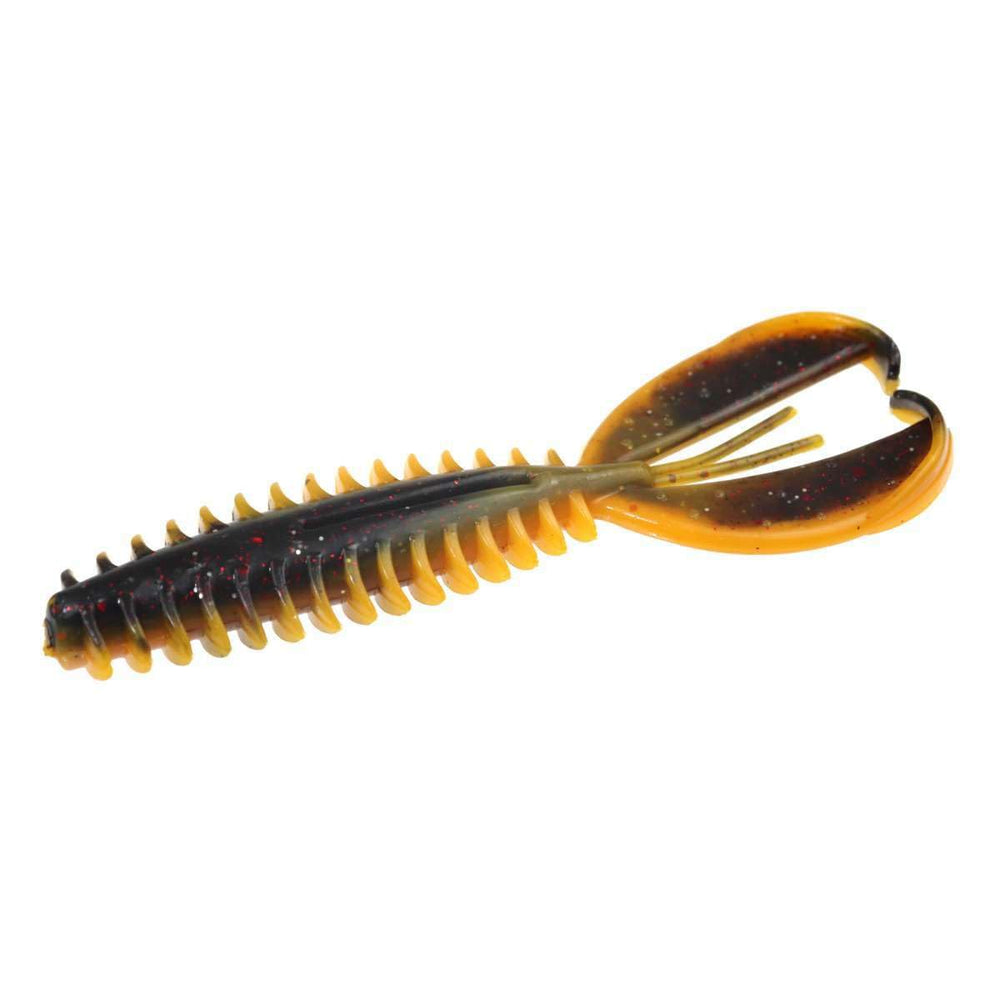Zoom Z-Craw El Diablo 4.5in crawfish profile entices bass with lifelike motion