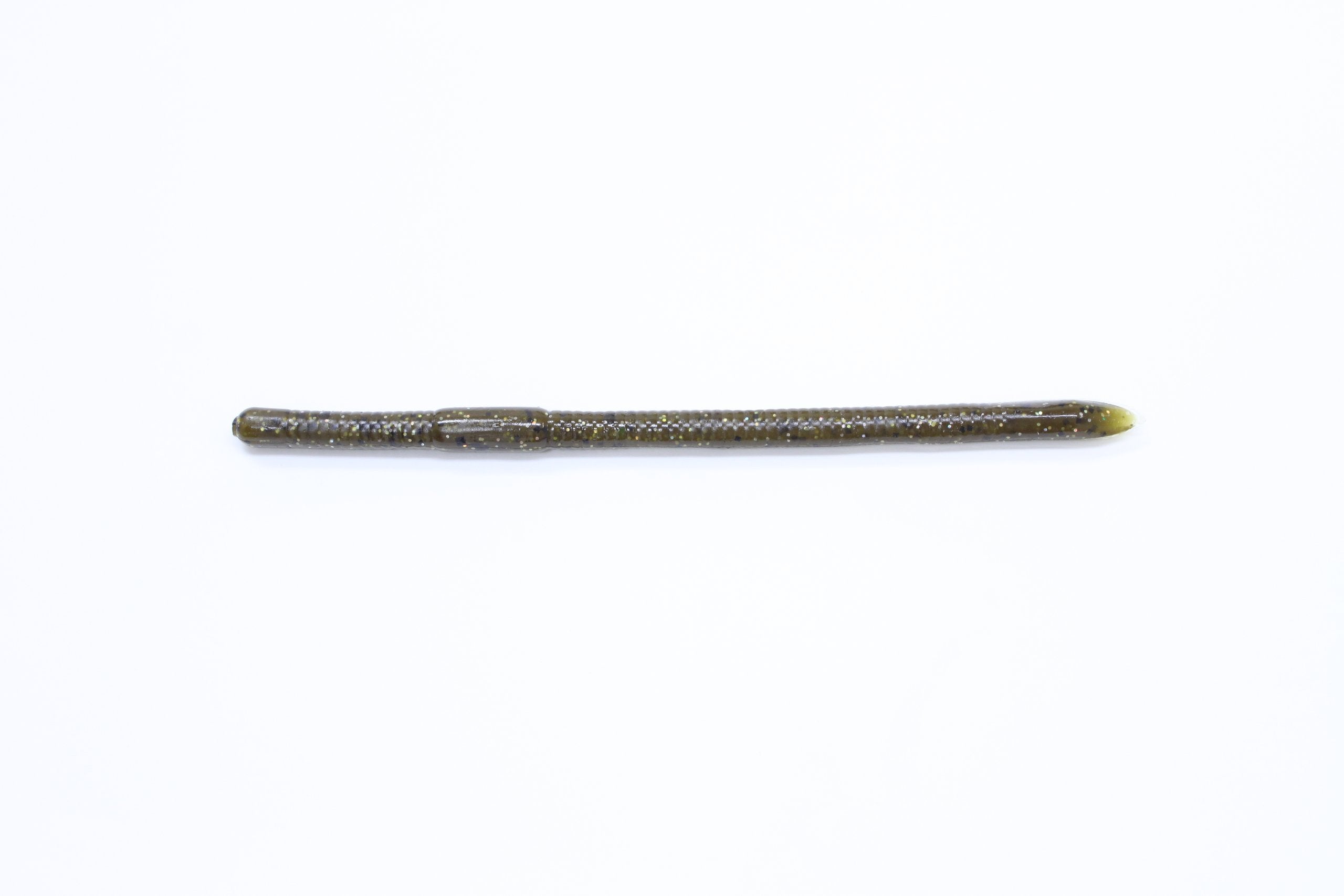 Zoom Bait Swamp Crawler Finesse Green close-up highlighting lifelike detail for finesse fishing