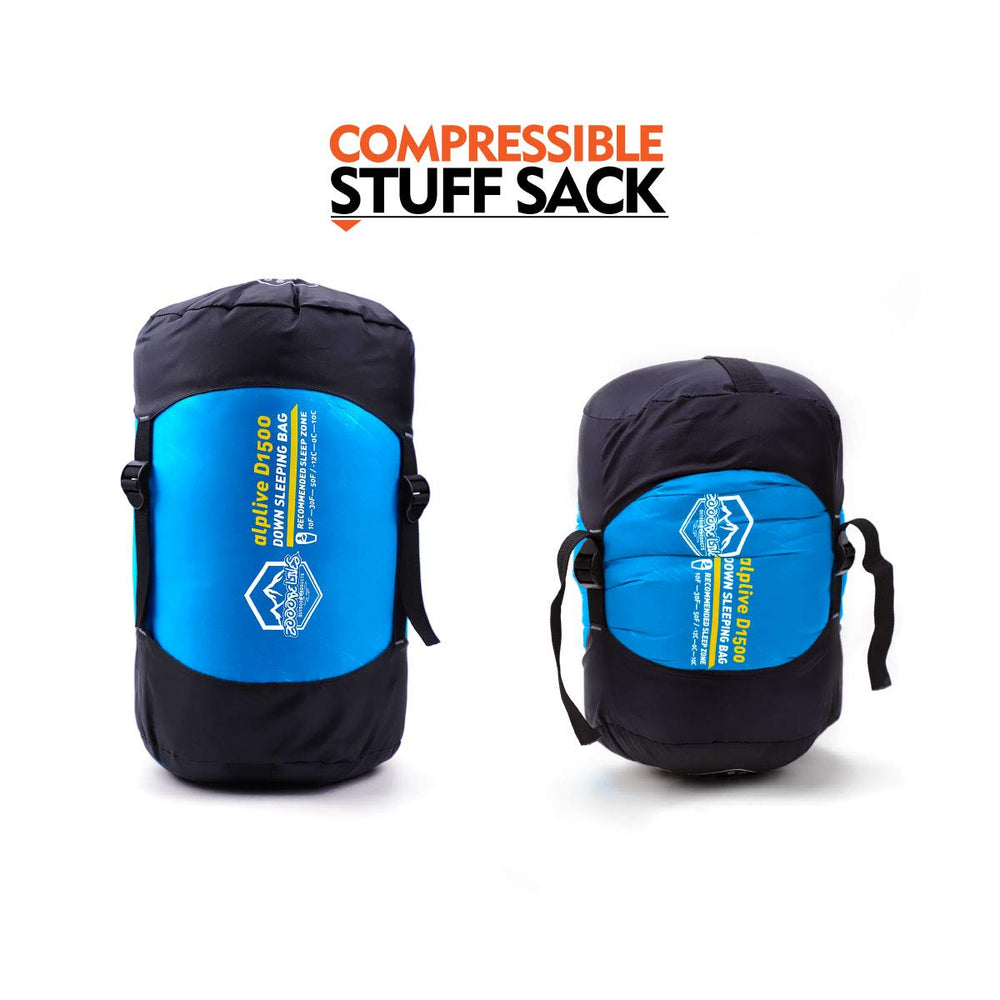 ZOOOBELIVES D1500 full-length zipper with anti-snag slider.