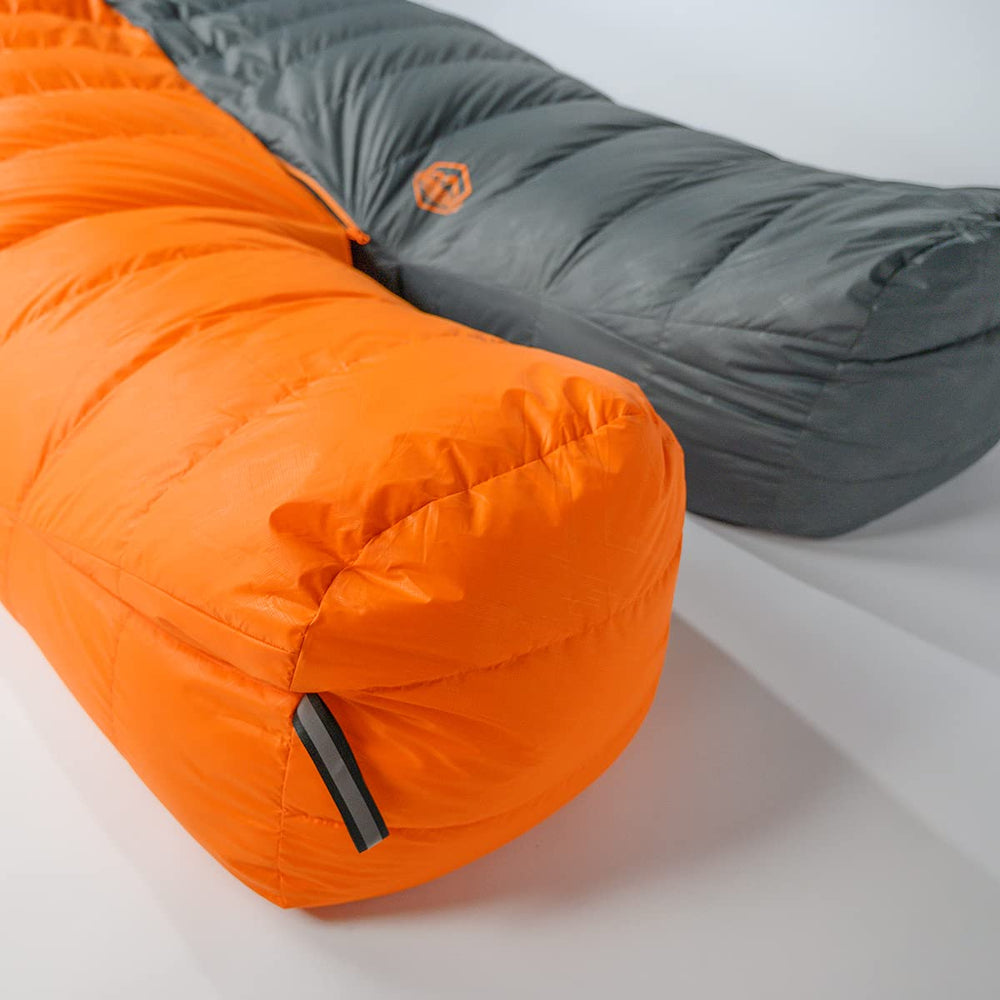ZOOOBELIVES packed-size demonstration shows the bag compresses for backpacks.