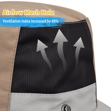 Breathable mesh sides for cooling under sun