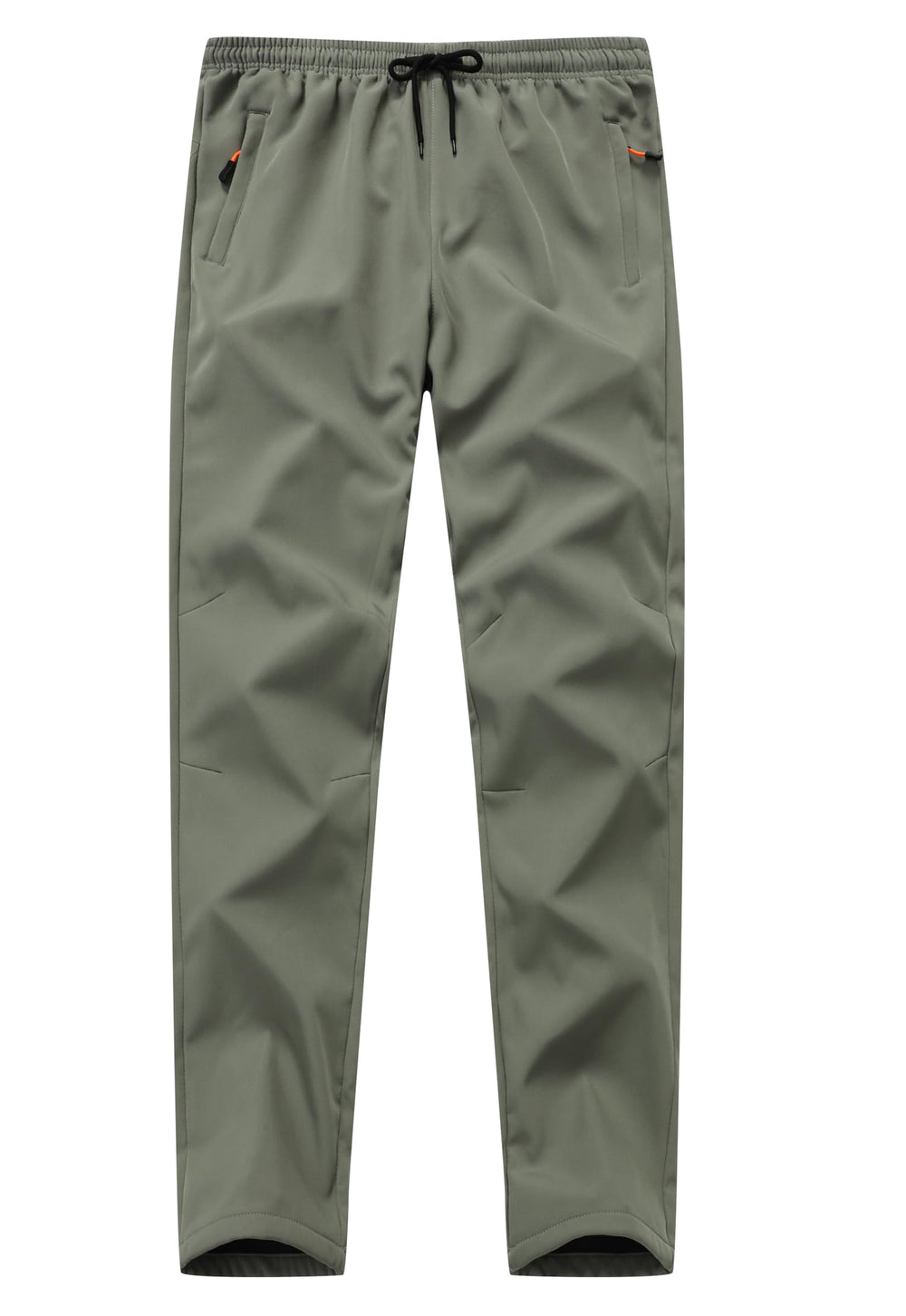 ZooYung fleece-lined warm joggers with zipper pockets secure essentials during play