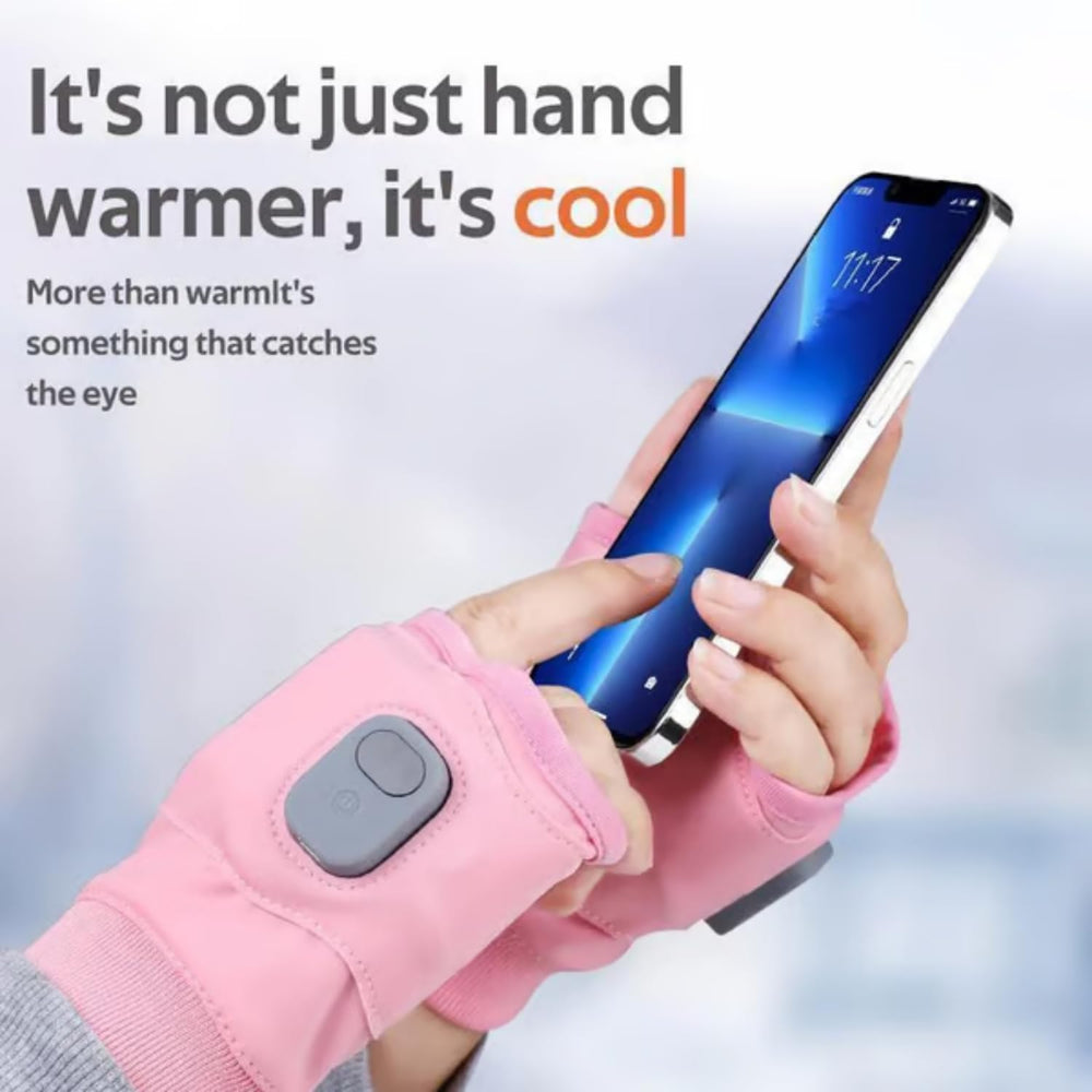 ZRW heated gloves battery indicator visible on control panel