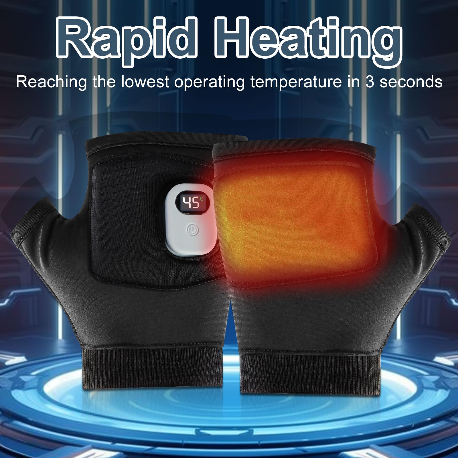 ZRW heated gloves ideal for winter outdoor use for both genders