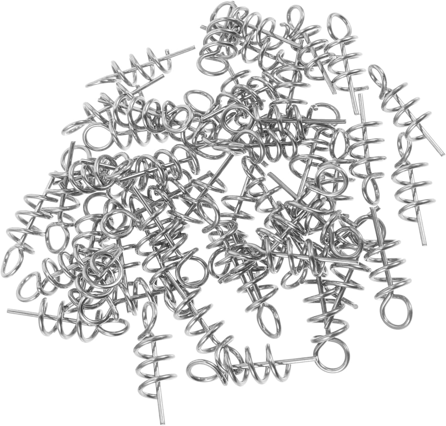 Compact fishing tools and soft lures arranged