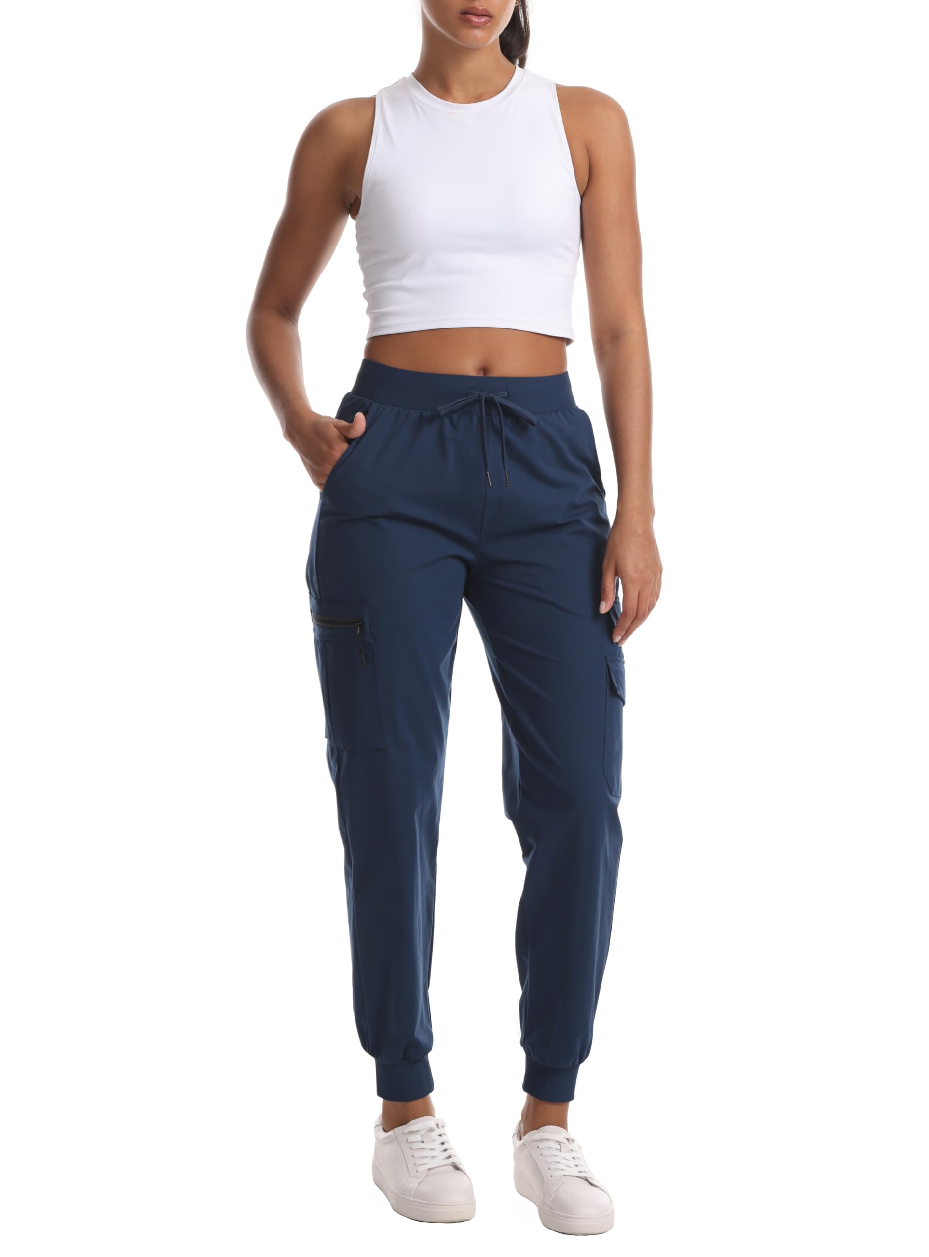 Zsenoxaxi womens cargo joggers all season versatility for hiking and casual wear