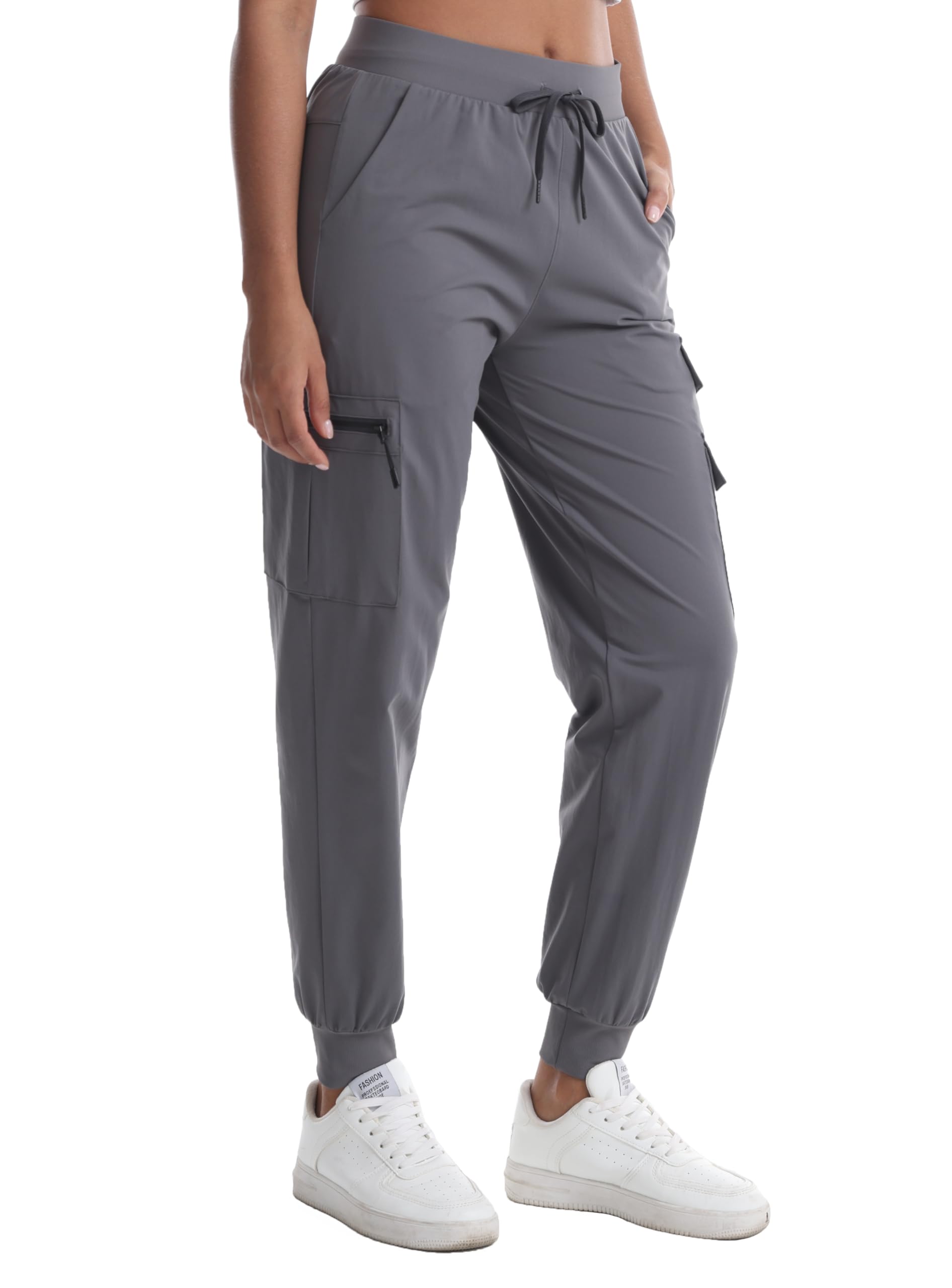 Zsenoxaxi cargo joggers stretchy hem for easy movement