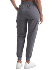 Zsenoxaxi cargo joggers side zip pocket emphasizes secure storage during hikes