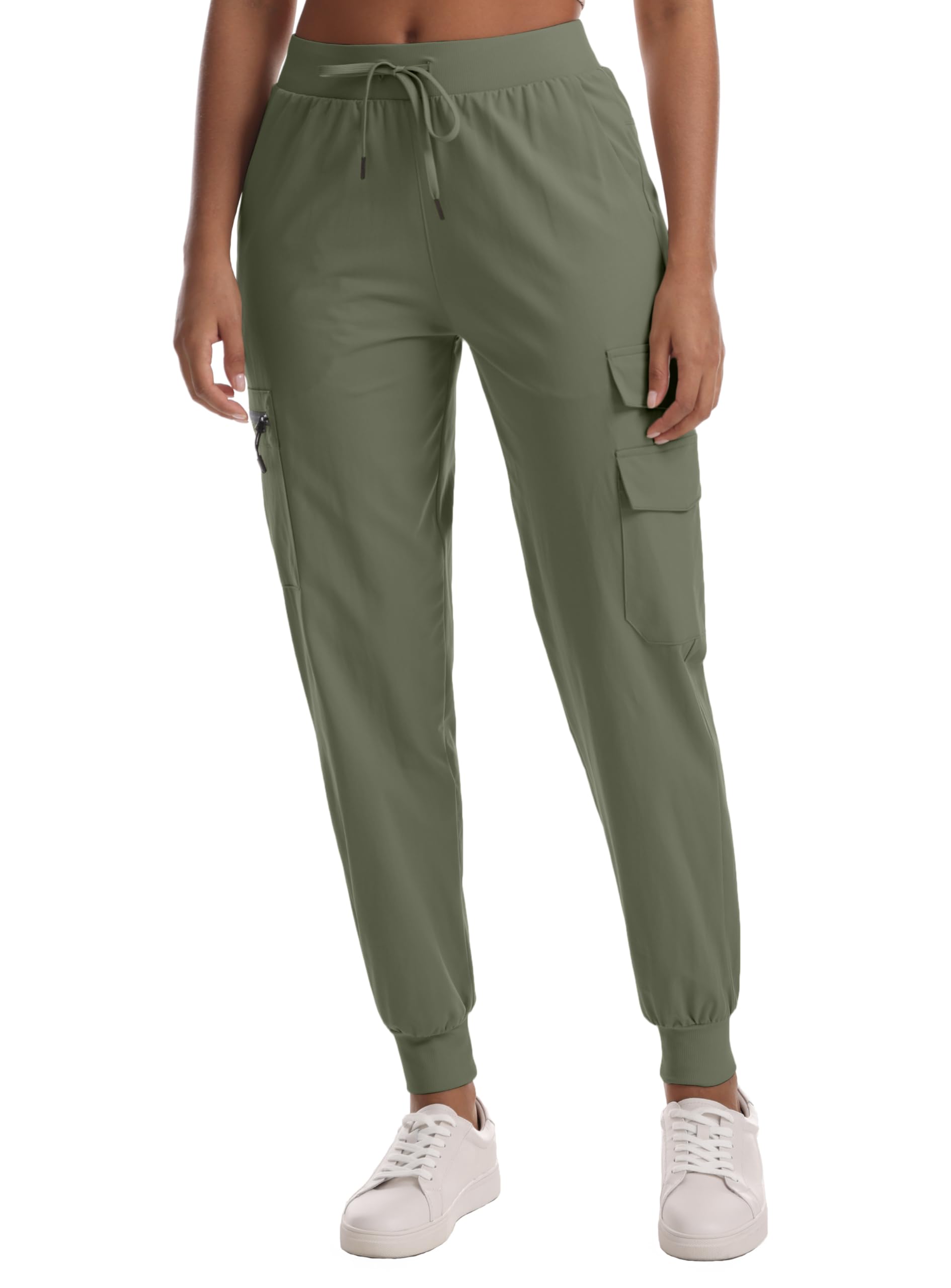 Zsenoxaxi cargo pants with hook-and-loop pockets providing secure storage during travel
