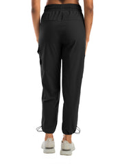 zsenoxaxi women's water-resistant cargo joggers cargo pockets highlight usable on-the-go storage