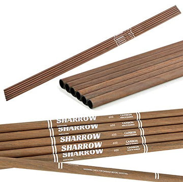 ZSHJGJR 31-inch carbon arrow shaft for DIY hunting arrow builds.