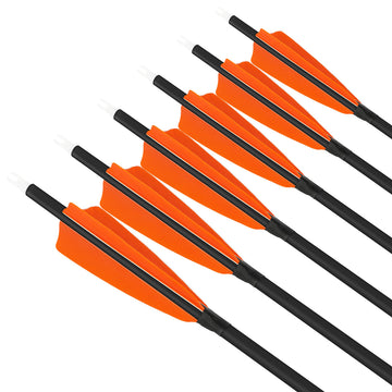 ZSHJGJR 4 inch turkey feather fletching for improved stabilization