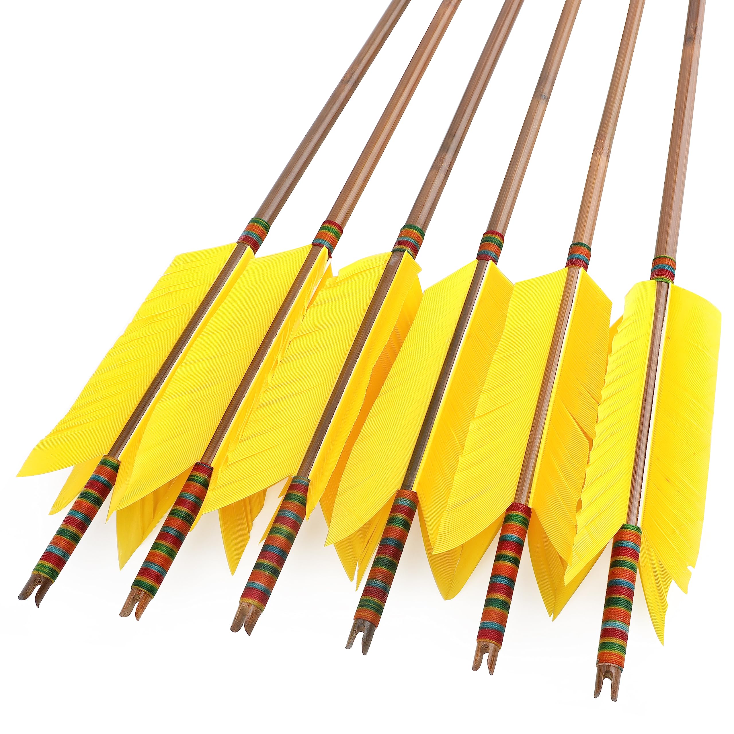 ZSHJGJR arrows with four turkey feathers fletching for stable flight training
