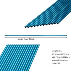 ZSHJGJR 12-pack arrow shafts for cost-effective quivers.