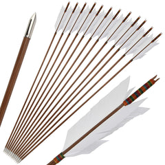 ZSHJGJR bamboo flu-flu arrows full length for accurate practice