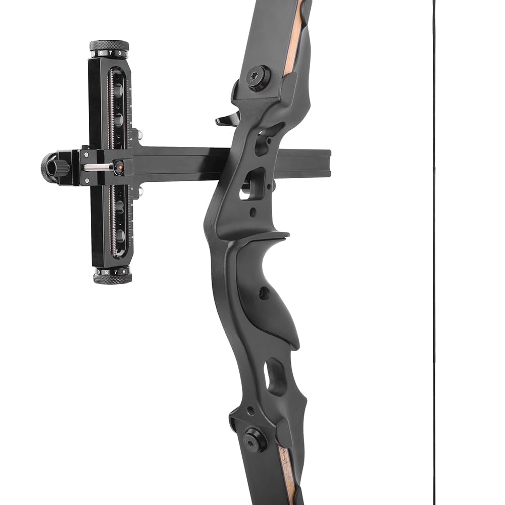 ZSHJGJR bow sight extension 9inch highlights adjustable length for precise range setup