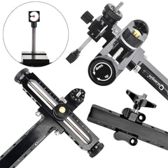 ZSHJGJR bow sight fiber optic pin enables quick elevation and windage tuning