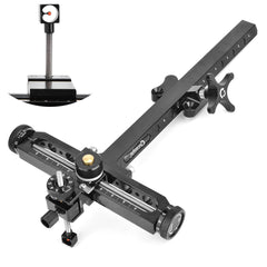 ZSHJGJR bow sight front view emphasizes lightweight aluminum body for stable aiming