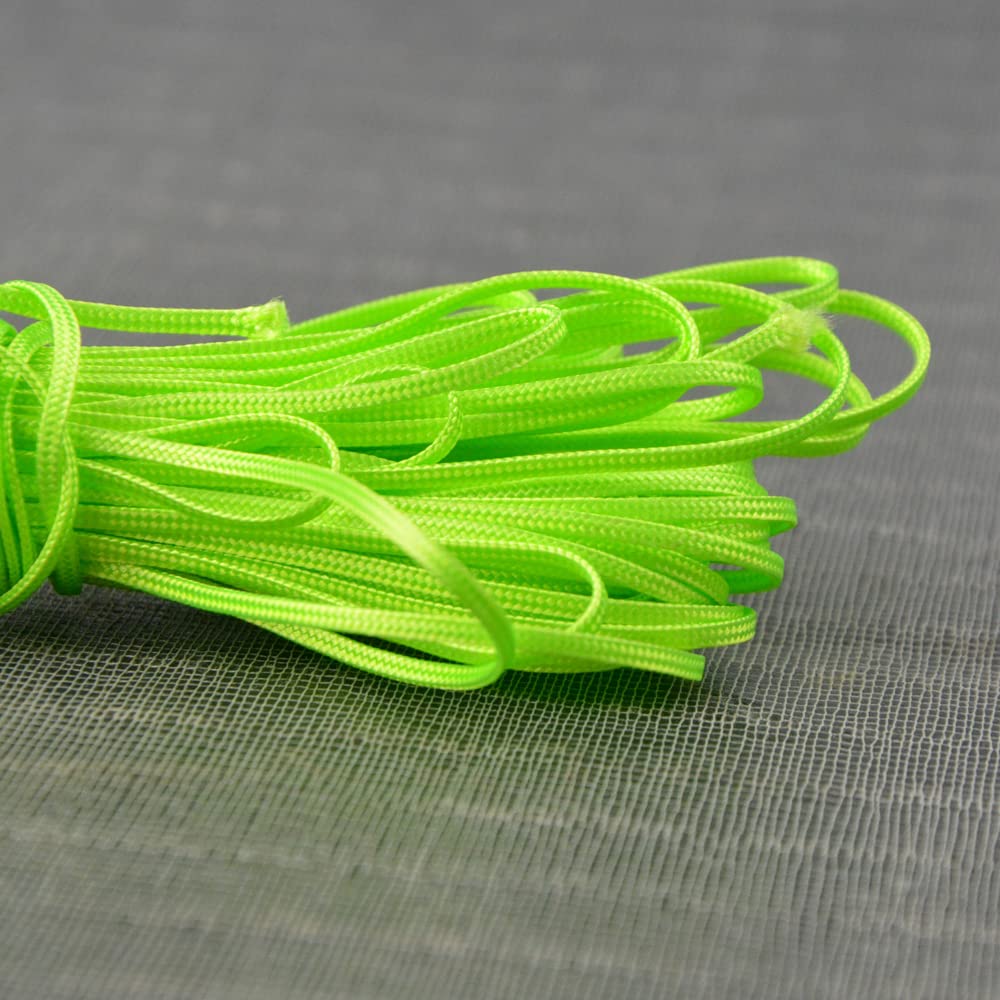 ZSHJGJR bright green visibility rope ideal for low-light fishing.