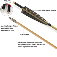 ZSHJGJR stainless-steel arrowhead provides a durable practice tip.