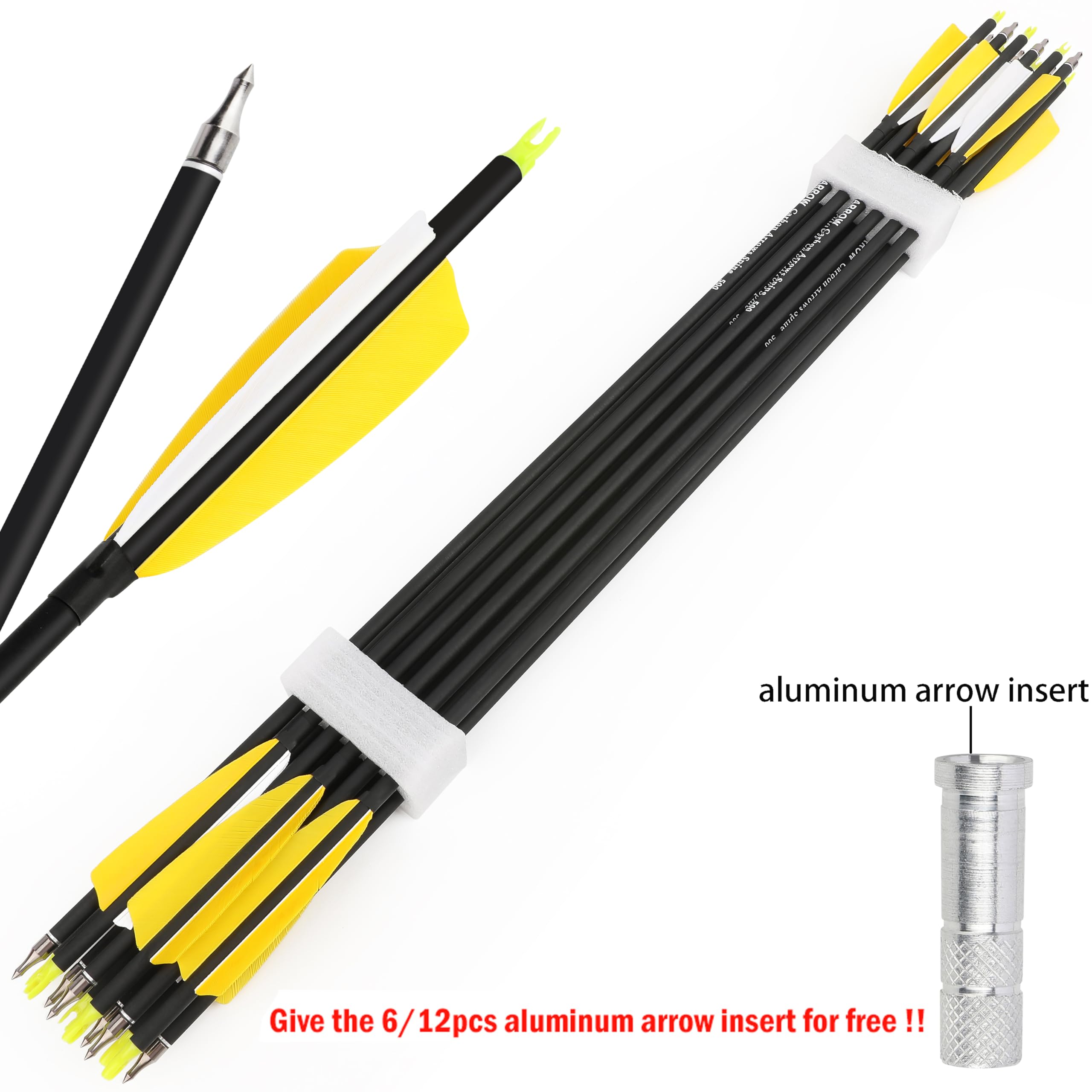 ZSHJGJR yellow arrows improve visibility on practice and field sessions.