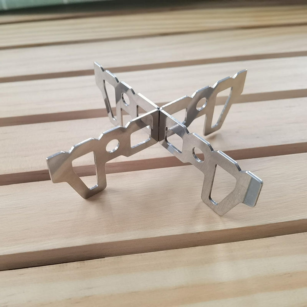 ZSYTF pots stand cross base enhances heat distribution for even cooking.