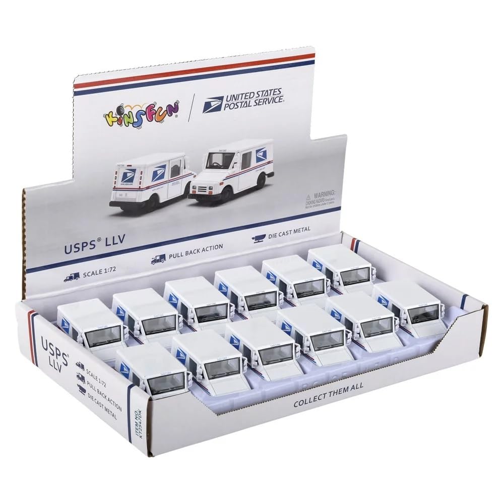 Zugar Land collectible postal carrier truck keychain celebrates mail service.