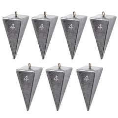 Zuiwan Pyramid fishing weights 4oz - front view