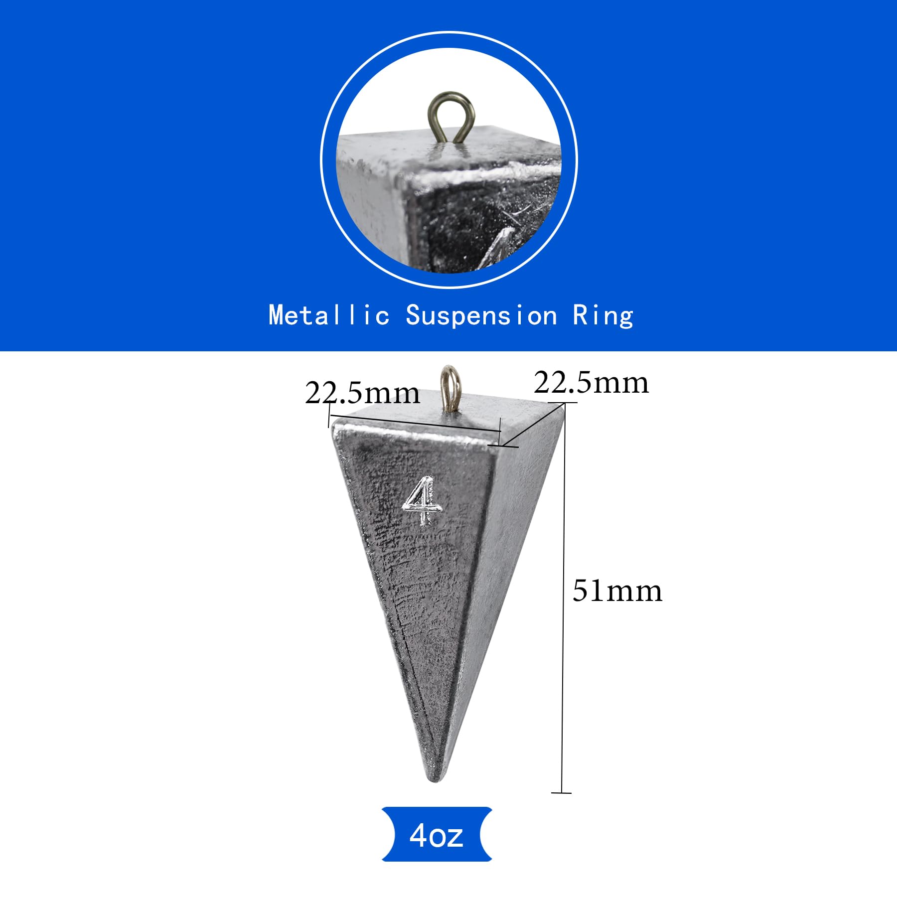 Surf fishing with pyramid weights on sandy shore