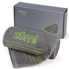 Zumi 100% cotton terry close-up showing plush softness.