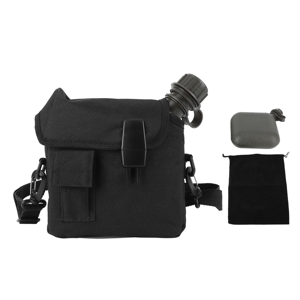Bag and bottle dimensions 19x19x8 cm for compact storage